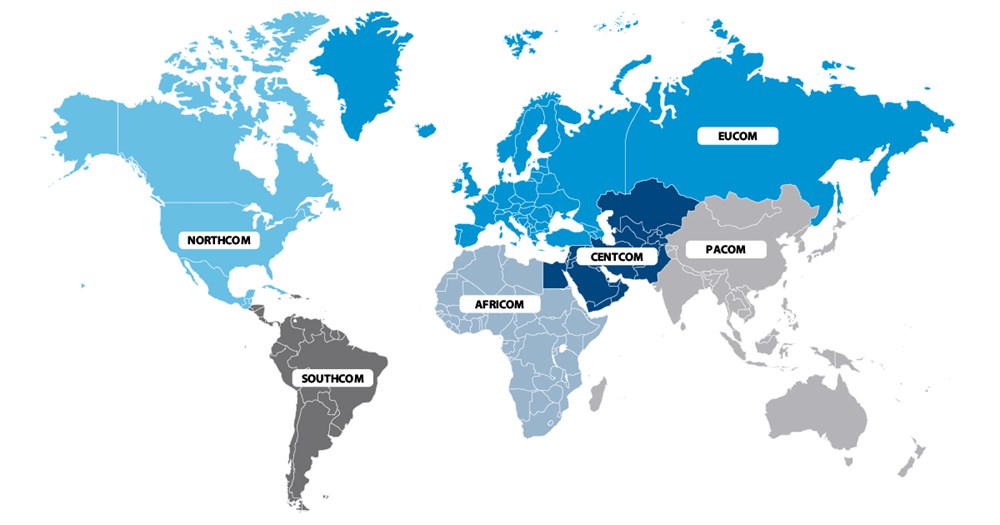 DoD Areas of Responsibility